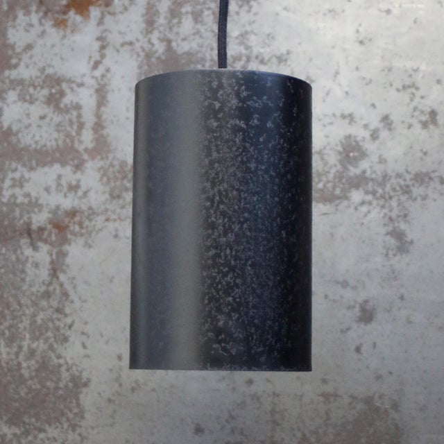 Black Black Danish Pendant Lamps by Eila & John Meiling for Louis Poulsen, 1967 For Sale - Image 8 of 11