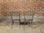 Pair of English Chinese Chippendale Style Midcentury Side Chairs with Upholstery For Sale - Image 4 of 10