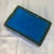 Blue Rimini Blue Bittosi Floral Motif Trinket Box Made in Italy C. 1960s by Mario Bellini For Sale - Image 8 of 8