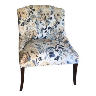 Wing/Club Chair by Thibaut For Sale