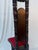 Antique Victorian Jacobean Revival High-Back Bobbin Turned Chair With Crimson Velvet For Sale - Image 10 of 13