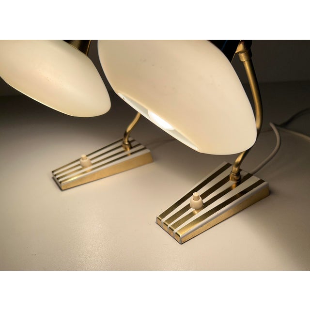 Vintage Bedside Table Lamps, 1950s, Set of 2 For Sale - Image 16 of 18