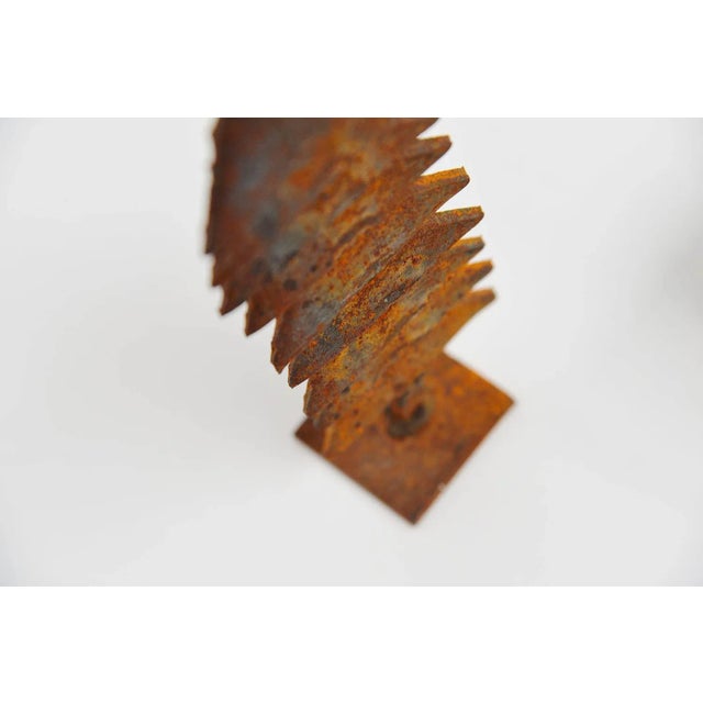 Iron Sculptures by Theo Niermeijer, 1970s, Set of 2 For Sale - Image 6 of 9