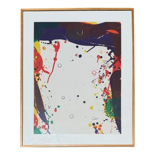 National Collection of Fine Arts' 1968- Lithograph 1968 by Sam Francis For Sale