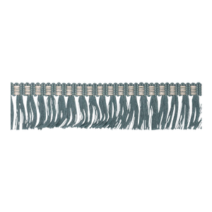 Schumacher Country Fringe In Teal