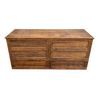 Vintage Pine Workbench, 1950 For Sale