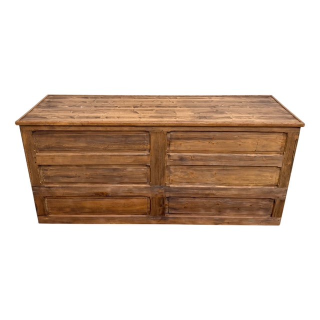 Vintage Pine Workbench, 1950 For Sale