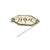 14k Two Tone Gold 0.20carets Diamond Filigree Brooch For Sale In New York - Image 6 of 9