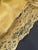 Large Vintage Mustard Yellow Lace Trimmed Table Cloth 66" by 82" For Sale In San Diego - Image 6 of 7