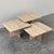 Beige Italian Travertine Nesting Tables, 1970s, Set of 3 For Sale - Image 8 of 16