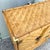 Dixie Boho Chic Herringbone Wicker Faux Bamboo Highboy Dresser by Dixie For Sale - Image 4 of 11