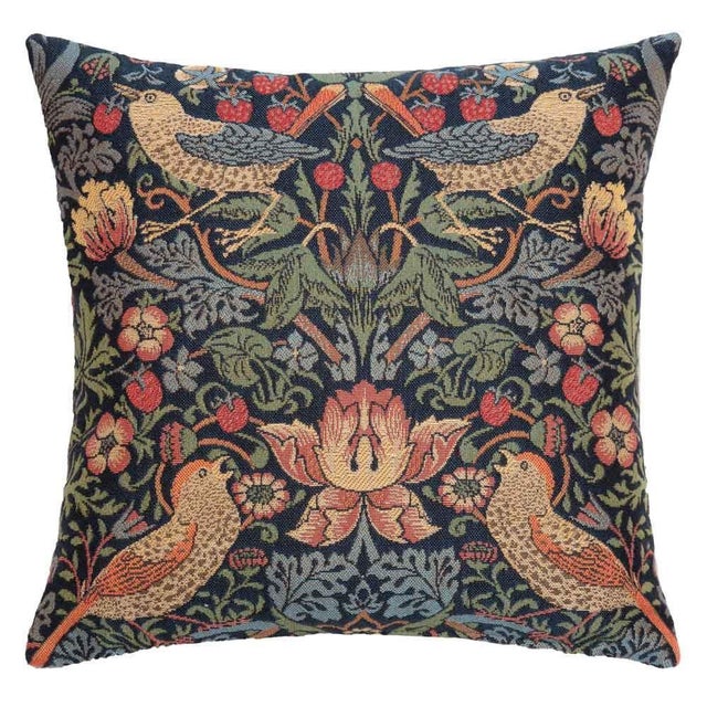 This beautiful tapestry cushion is finely woven by skilled weavers on traditional Jacquard Tapestry looms. The tapestry...