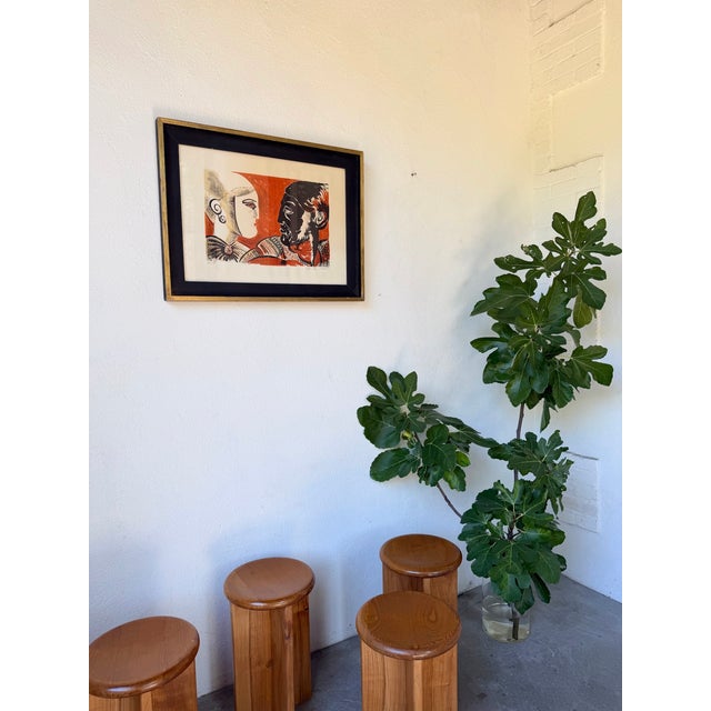 Suso Céri, Saint Paul, 1960s, Paper, Framed For Sale - Image 4 of 18