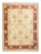 Mogul Collection Hand-Knotted Area Rug - Ivory 8' 1" x 10' 6" For Sale