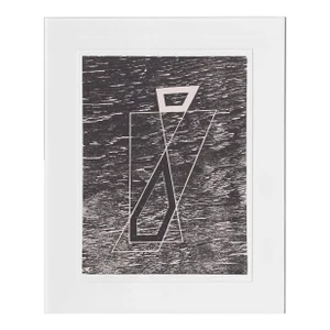 Josef Albers, Wood Acting as Water - P2, F20, I2 , Geometric Abstract Screenprint