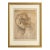 Leonardo Da Vinci “Head of a Woman” (La Scapigliata) – Framed Renaissance Study, 32” Gilt Frame For Sale