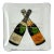 Vintage Veuve Clicquot Ponsardin Champagne Glass Ashtray For Sale