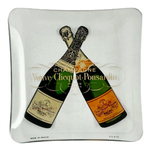 Vintage Veuve Clicquot Ponsardin Champagne Glass Ashtray