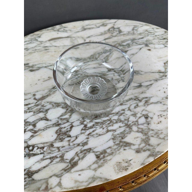 Crystal Bowl from Lalique, France, 1950s For Sale - Image 3 of 8
