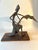 Mid 20th Century Figurative Sculpture Mounted on Wood in the Style of Giacometti For Sale - Image 5 of 12