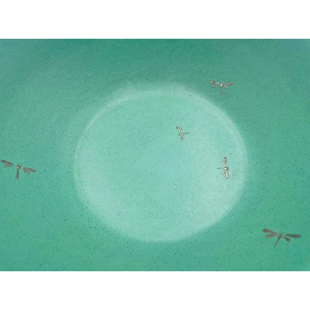 Emilia Castillo Porcelain & Pure Silver Lizard Bowl, Taxco Mexico, Signed 1996 For Sale - Image 17 of 18