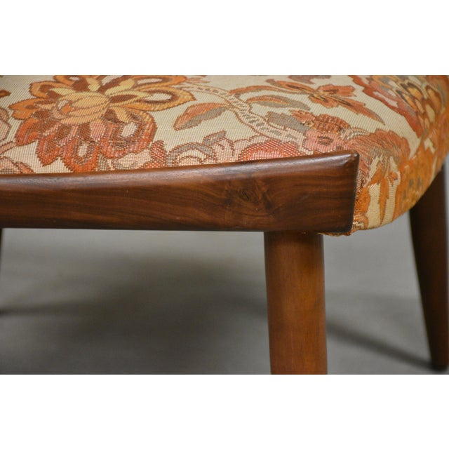 Walnut Lounge Chair by Kroehler Furniture For Sale In Boston - Image 6 of 9