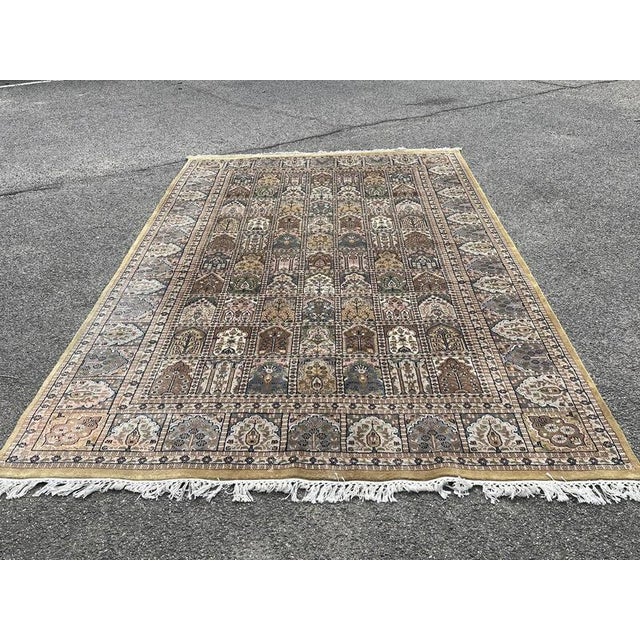 Large Country House Rug in Wool For Sale - Image 5 of 13
