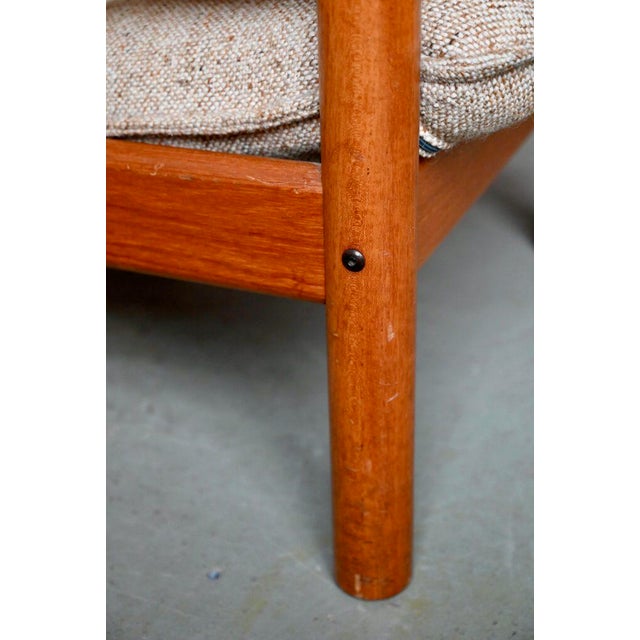 Danish Teak Armchair from Domino Möbler, 1960s For Sale - Image 17 of 18