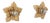 Vintage Flower Wall Sconces in Beige Painted Metal, France, 1970s, Set of 2 For Sale