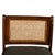 Oak Cane Back Bar Counter Stool With Upholstered Seat For Sale In Greensboro - Image 6 of 8