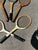 Collection of Vintage Miscellaneous Wooden Tennis Rackets- Set of 5 For Sale In Atlanta - Image 6 of 7