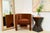 Textile Matthew Izzo Home Lansky Rust Velvet Barrel Chair For Sale - Image 7 of 7
