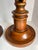 Late 20th Century Pair of Theodore Alexander Barley Twist Extra Tall Wood Candlestick Holders For Sale - Image 5 of 9