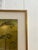 Pair of Vintage Original Oil on Board With New Linen Float Mat and Original Wood and Gold Leaf Frames For Sale - Image 4 of 18