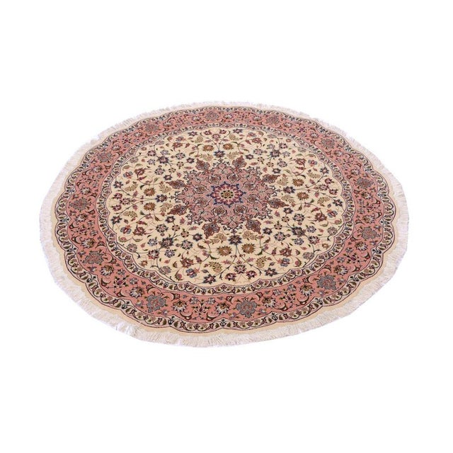 Hand-Knotted Tabriz Rug For Sale - Image 11 of 11