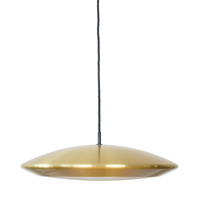 Vintage Danish Diskos Pendant Lamp by Jo Hammerborg for Fog and Morup, 1966 For Sale