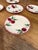 Ceramic Vintage Blue Ridge Southern Potteries "Crab Apple" Bread & Butter Plates - Set of 4 For Sale - Image 7 of 8