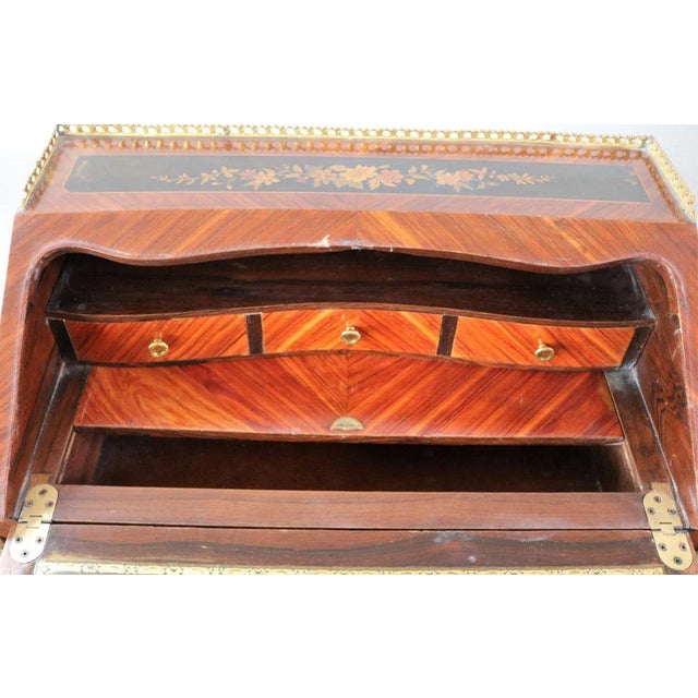 Louis XVI French Flap Desk For Sale - Image 5 of 12
