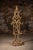 Painted cast iron Victorian extravagant coat and umbrella stand. Heavy.