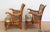 Armchairs and Chippendale Table in Solid Beech, 1950s, Set of 3 For Sale - Image 16 of 18
