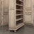 Antique Dutch Neoclassical Open Bookcase in Solid Stripped White Oak For Sale - Image 17 of 18