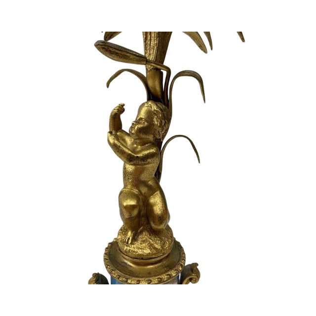 Antique French Japy Frères Ormolu & Sevres Style Porcelain Clock Garniture Set – True Masterpiece For Sale - Image 10 of 18