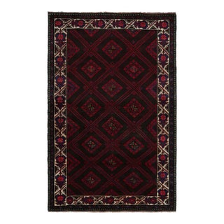 Rug & Kilim’s Baluch Tribal Rug With Colorful Geometric Patterns For Sale