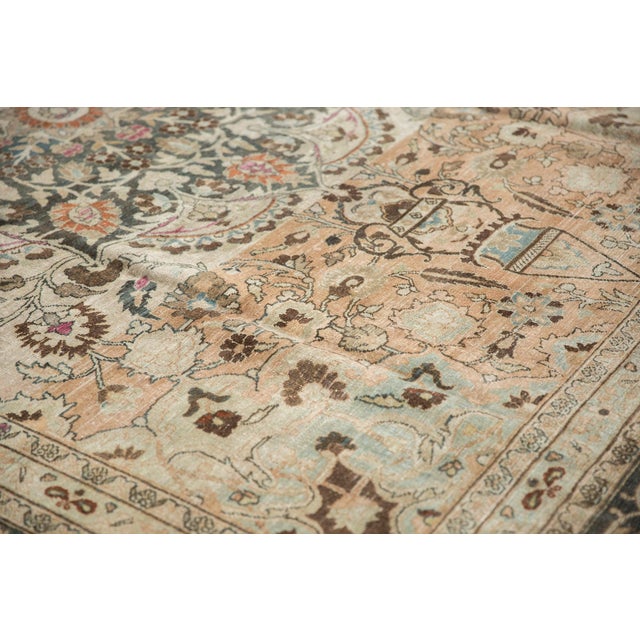Vintage Distressed Meshed Carpet - 8'6" x 11'10" For Sale - Image 14 of 16