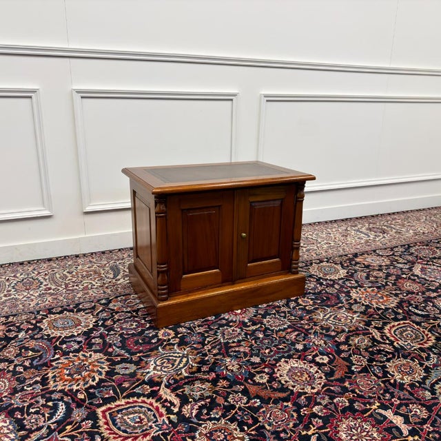Classic English Office Cabinet Printer Table For Sale - Image 10 of 10
