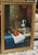 Design Plus Gallery presents a European Still Life Oil Painting by Heather. The artwork has a romantic nature to it with...