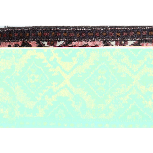 1960s, Handmade Vintage Uzbek Bukhara Runner 1.7' X 4.5' For Sale In New York - Image 6 of 9