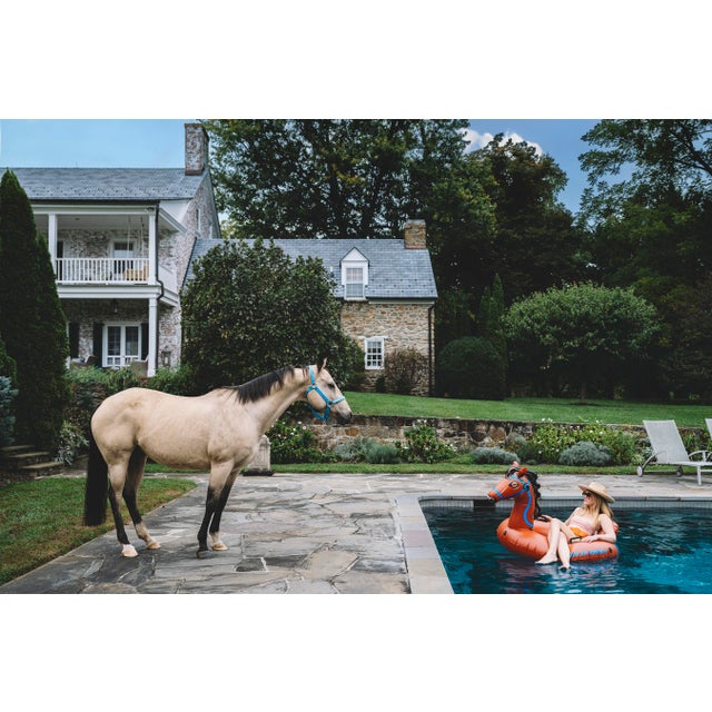 Part of Mele's limited edition series titled, “Horsing Around”. Transporting viewers to a world where horses outnumber...