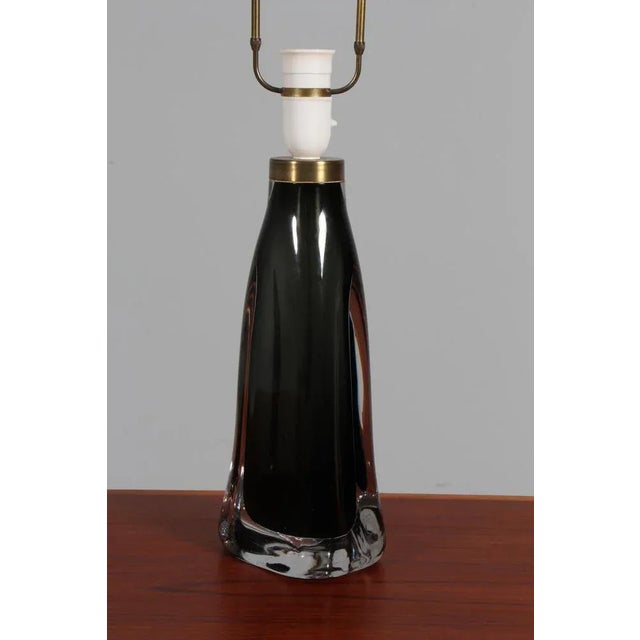 1960s Table Lamp attributed to Carl Fagerlund for Orrefors, 1960s For Sale - Image 5 of 9