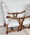 French Louis XIII Os De Mouton Linen Armchairs Pair For Sale - Image 17 of 18